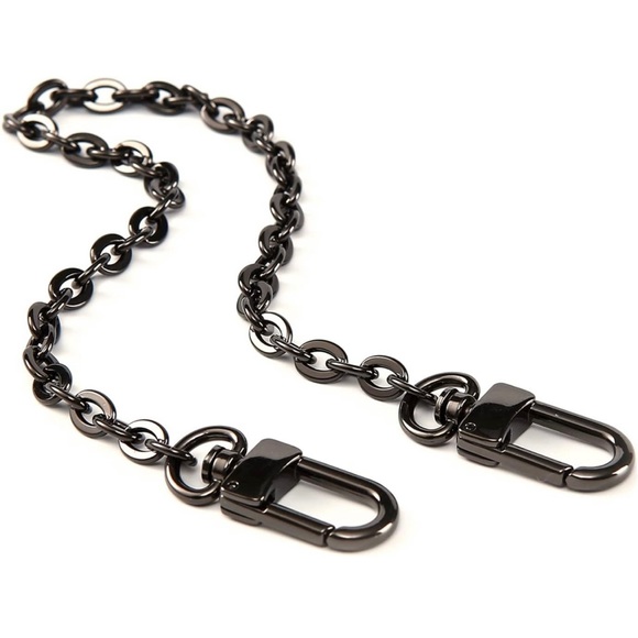 Shoulder Oval Chain Strap Replacement Black - Picture 3 of 5